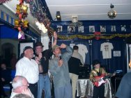 At Legends...with my hand in the air...